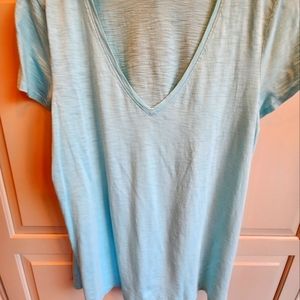 Lilly Pulitzer Etta Top Sky Blue  size Large